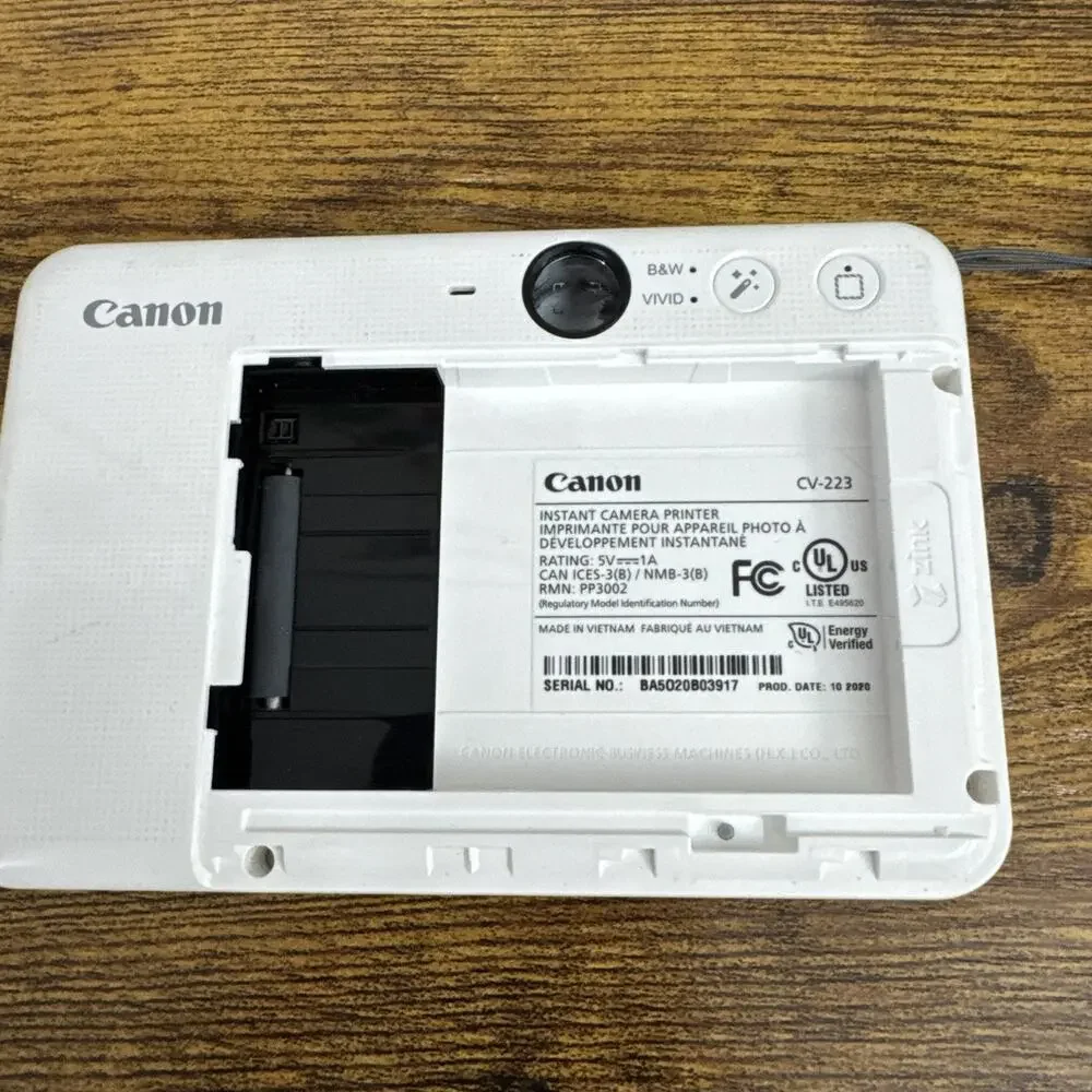Canon Ivy CLIQ 2 Teal Instant Camera Printer CV-223